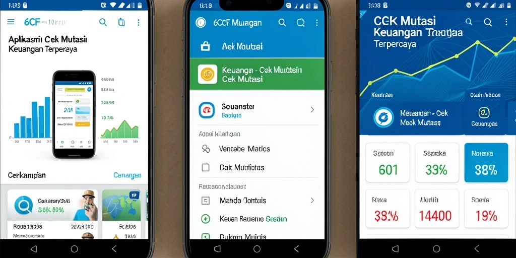 Tampilan antarmuka 6CF untuk pemantauan mutasi keuangan.