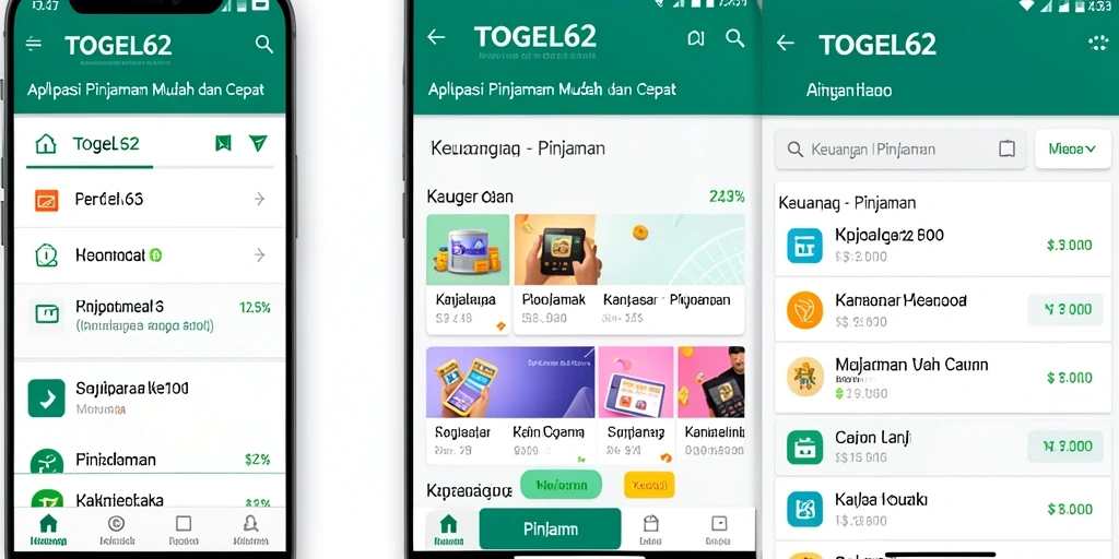 Tampilan antarmuka TOGEL62 yang intuitif dan user-friendly.