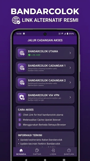 Jalur Alternatif Bandarcolok untuk Pengguna Android